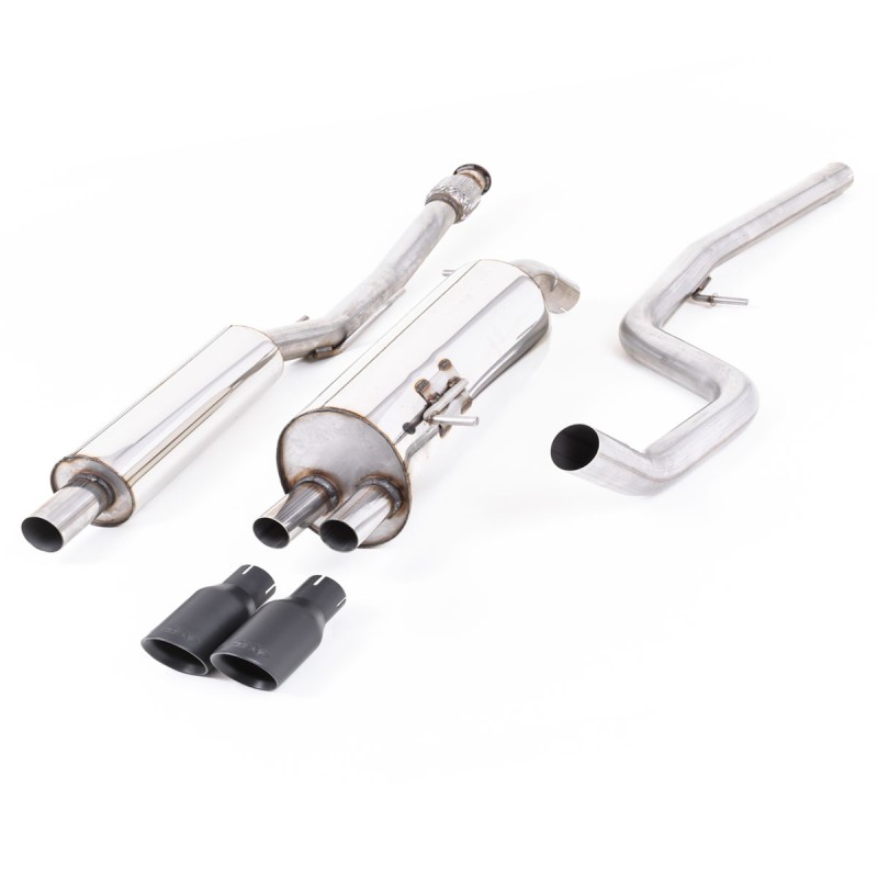 Système d'échappement Cat-Back avec silencieux MILLTEK pour Peugeot 208 GTi (2012-2019 / Homologué CE)