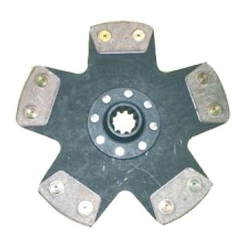Disque d'embrayage BRATEX (5 patins métal fritté rigide Ø230mm 21x18C) pour Peugeot 206 RC / GTi 180 / S16 GTi