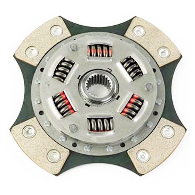Disque embrayage métal fritté amorti Ø230mm Helix pour Peugeot 206 2.0 16S / GTi