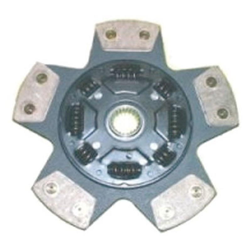 Disque d'embrayage BRATEX (5 patins métal fritté amorti 8 ressorts) pour Peugeot 206 RC / S16 / GTi / WRC