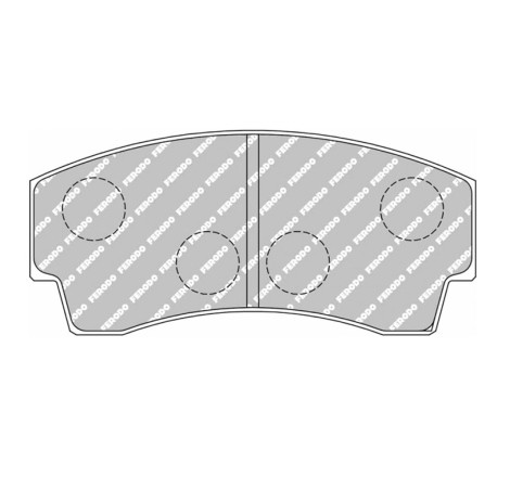Plaquettes de frein avant FERODO DS1.11 FRP219W pour Peugeot 206 XS / RC GTi 180