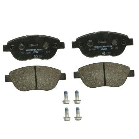 Plaquettes de frein avant FERODO DS2500 FCP1467H pour Peugeot 206 RC / GTi 180 (étriers BOSCH)
