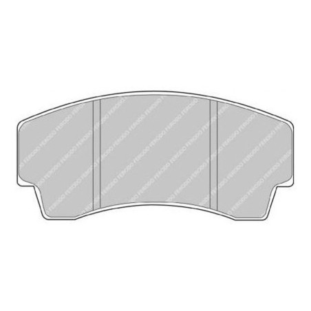 Plaquettes de frein avant FERODO DS2500 FRP219H pour Peugeot 206 XS / RC / GTi 180