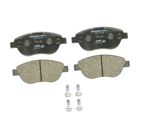 Plaquettes de frein avant FERODO DS3000 FCP1467R pour Peugeot 206 RC GTi 180 (étrier BREMBO)