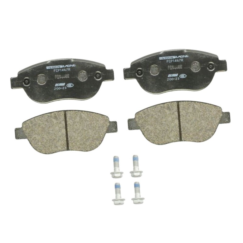 Plaquettes de frein avant FERODO DS3000 FCP1467R pour Peugeot 206 RC GTi 180 (étrier BREMBO)
