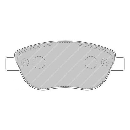 Plaquettes de frein avant FERODO DS3000 FCP1467R pour Peugeot 206 RC GTi 180 (étrier BREMBO)