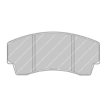 Plaquettes de frein avant FERODO DS3000 FRP219R pour Peugeot 206 XS / RC / GTi 180
