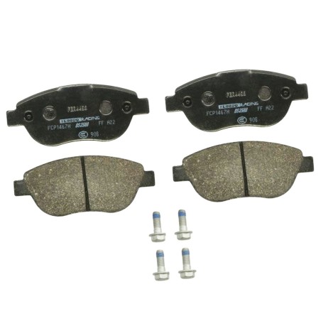 Plaquettes frein avant FERODO DS UNO FCP1467Z pour Peugeot 206 RC / GTi 180 (étriers BOSCH)