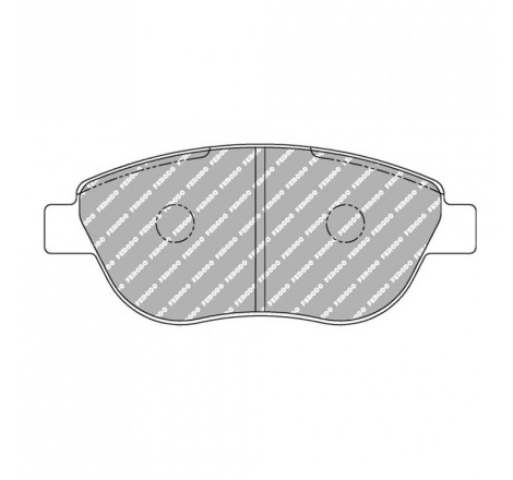 Plaquettes frein avant FERODO DS UNO FCP1467Z pour Peugeot 206 RC / GTi 180 (étriers BOSCH)