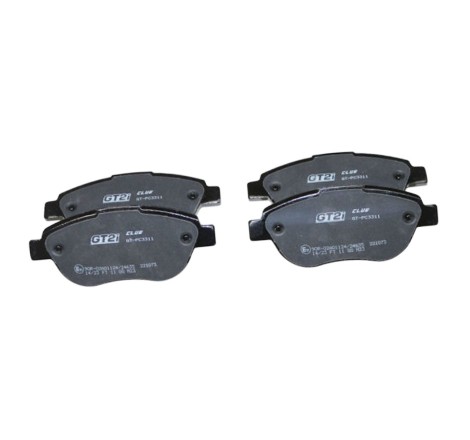 Plaquettes de frein avant GT2i Club pour Peugeot 206 RC / GTi 180 (étriers BOSCH)