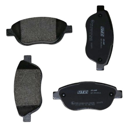 Plaquettes de frein avant GT2i Race pour Peugeot 206 RC / GTi 180 (étriers BOSCH)