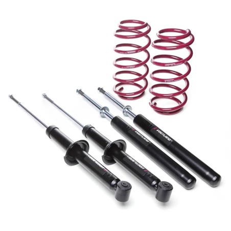 Kit amortisseurs et ressorts courts 35/35 VOGTLAND pour Peugeot 206 S16 GTi 135/136cv