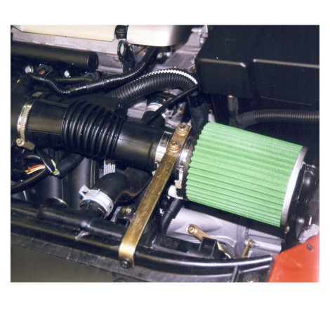Kit d'admission directe GREEN FILTER pour Peugeot 206 S16 GTi