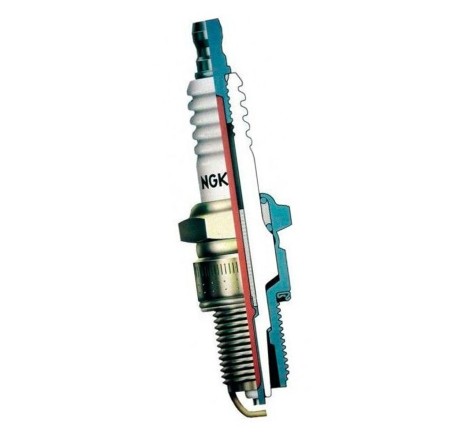 Bougie d'allumage NGK LFR5AIX-11 pour Peugeot 206 S16 / GTi / CC