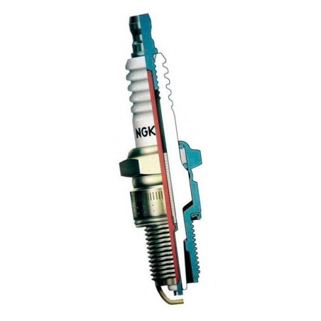 Bougie d'allumage NGK LFR5AIX-11 pour Peugeot 206 S16 / GTi / CC
