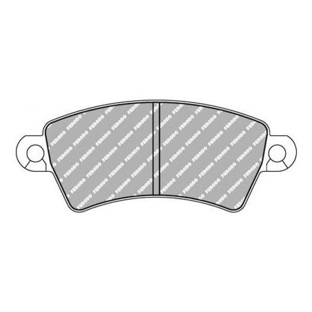 Plaquettes de frein avant FERODO DS2500 FCP1370H pour Peugeot 206 S16 GTi / CC (étriers BOSCH)