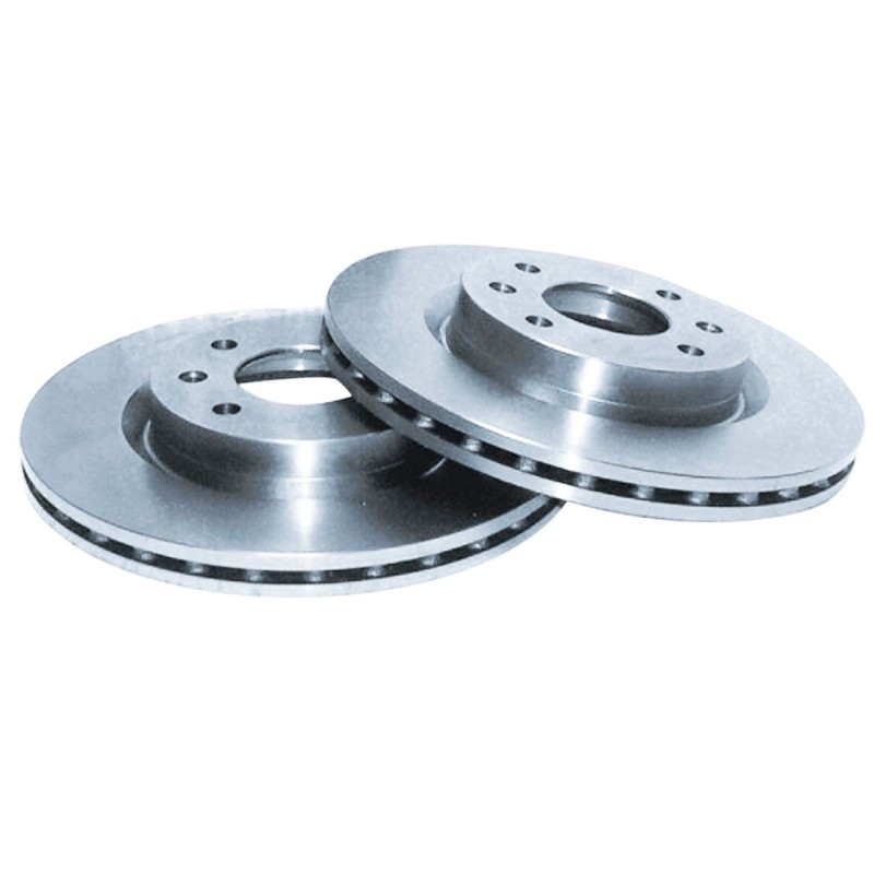 Disques de frein avant 266x22mm 4x108 GT2i Groupe N pour Peugeot 206 S16 GTi