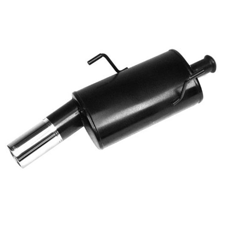 Silencieux / Terminal d'échappement (sortie 100mm) GT2i pour Peugeot 206 S16 GTi (homologué CE)