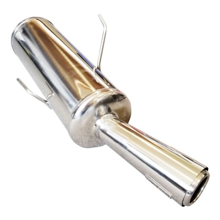 Silencieux / Terminal d'échappement type Devil INOXCAR pour Peugeot 206 S16 GTi 136cv (1999-2004)
