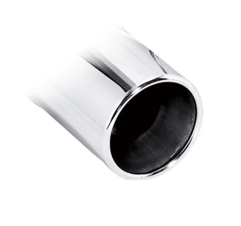 Silencieux / Terminal d'échappement duplex (sorties rondes 102mm) INOXCAR pour Renault Clio 2 16V 1.6