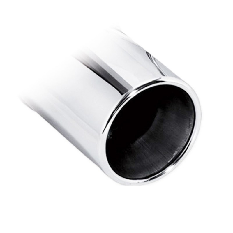 Silencieux / Terminal d'échappement duplex (sorties rondes 102mm) INOXCAR pour Renault Clio 2 16V 1.6