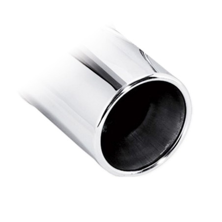 Silencieux / Terminal d'échappement duplex (sorties rondes 102mm) INOXCAR pour Renault Clio 2 16V 1.6