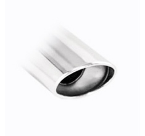 Silencieux / Terminal d'échappement 120x80mm INOXCAR pour Renault Clio 2 16V 1.6