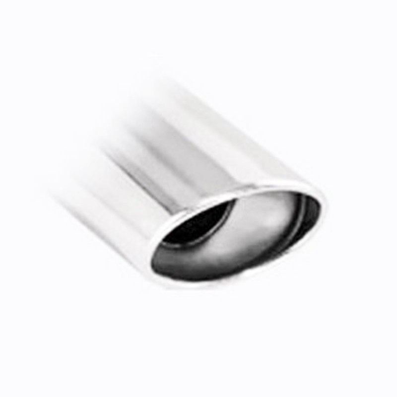 Silencieux / Terminal d'échappement 120x80mm INOXCAR pour Renault Clio 2 16V 1.6