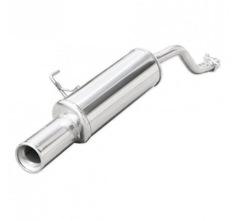 Silencieux / Terminal d'échappement 1x102mm INOXCAR pour Renault Clio 2 16V 1.6