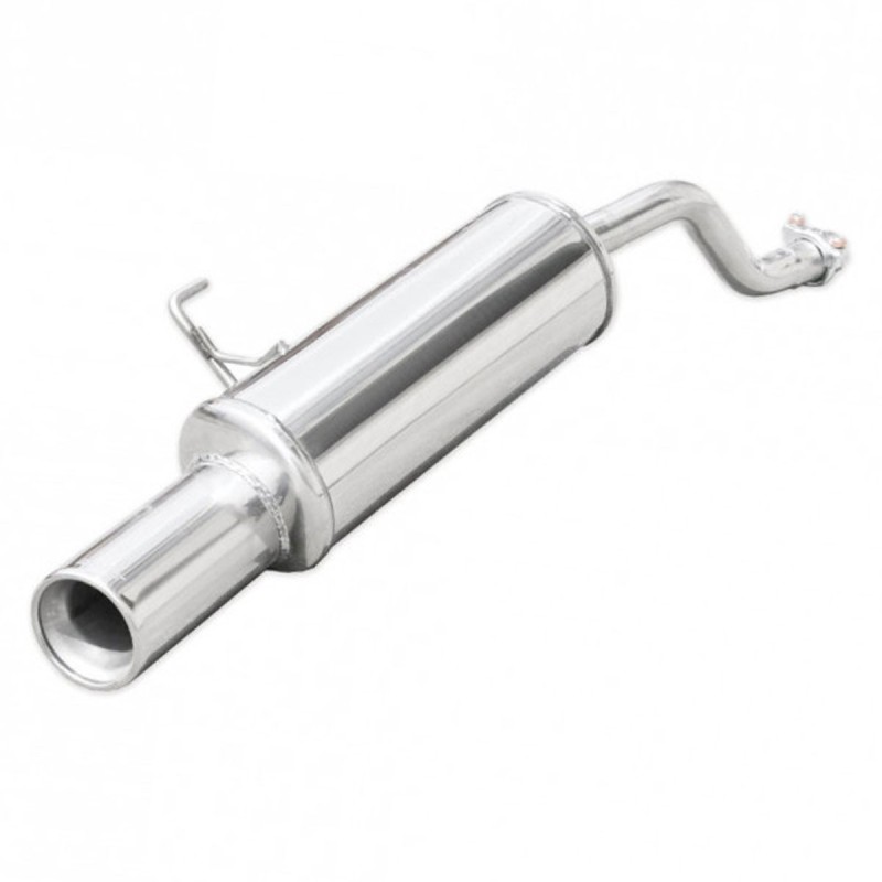 Silencieux / Terminal d'échappement 1x102mm INOXCAR pour Renault Clio 2 16V 1.6