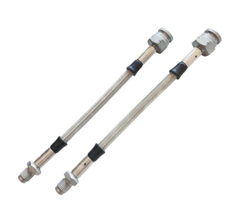 Kit de 2 flexibles de frein arrière Goodridge pour Peugeot 205 II GTi / 309 GTi 1.9 / Citroën ZX (freins à disque L:19cm)
