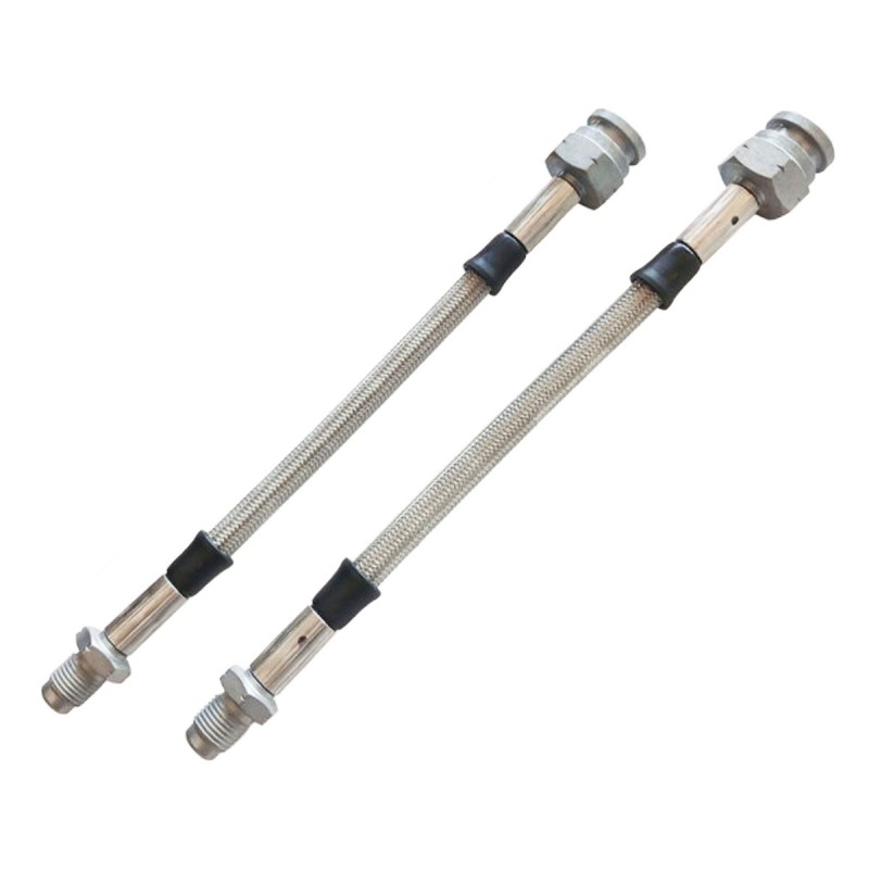 Kit de 2 flexibles de frein arrière Goodridge pour Peugeot 205 II GTi / 309 GTi 1.9 / Citroën ZX (freins à disque L:19cm)