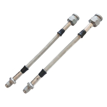 Kit de 2 flexibles de frein arrière Goodridge pour Peugeot 205 II GTi / 309 GTi 1.9 / Citroën ZX (freins à disque L:19cm)