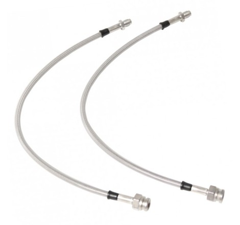 Kit de 2 flexibles de frein intermédiaire Goodridge pour Peugeot 205 GTi / 309 GTi / 106 Rallye XSi / Citroën ZX (NOIR)