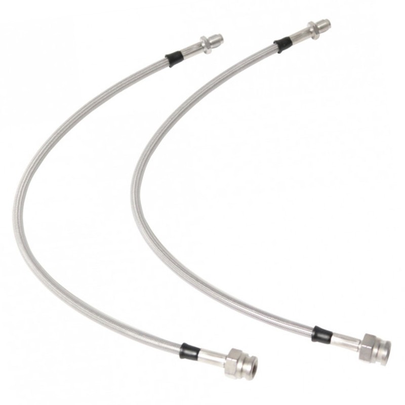 Kit de 2 flexibles de frein intermédiaire Goodridge pour Peugeot 205 GTi / 309 GTi / 106 Rallye XSi / Citroën ZX (NOIR)