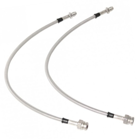 Kit de 2 flexibles de frein intermédiaire Goodridge pour Peugeot 205 GTi / 309 GTi / 106 Rallye XSi / Citroën ZX (NOIR)
