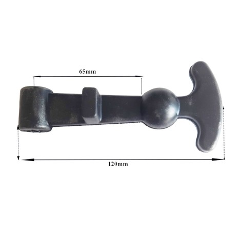 Attache-capot Classic grand modèle BRATEX pour Peugeot 205 Rallye