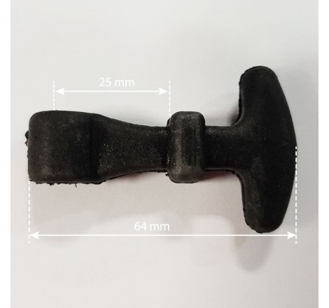 Attache-capot Classic petit modèle BRATEX pour Peugeot 205 Rallye