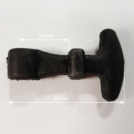 Attache-capot Classic petit modèle BRATEX pour Peugeot 205 Rallye