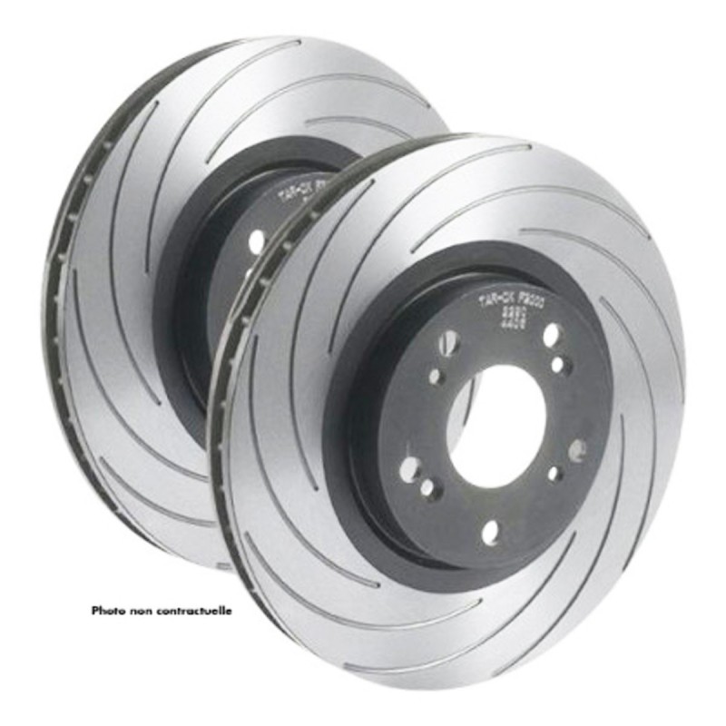 Disques de frein avant TAROX F2000 rainurés pour Peugeot 205 GTi 1.6 / Rallye / Citroën Visa GTi 1.6