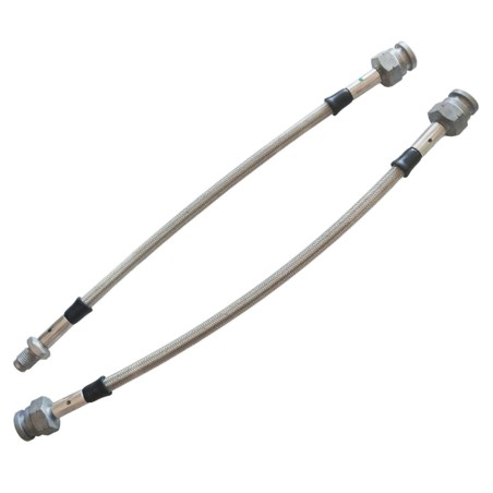 Kit de 2 flexibles de frein arrière Goodridge pour Peugeot 205 GTi 1.6 / Rallye (pour frein tambour L:26.3cm)