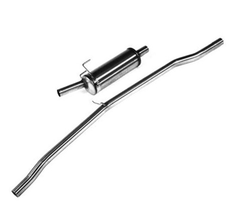 Ligne d'échappement Groupe N GT2i pour Peugeot 205 Rallye 1.3 (terminal sans détente)