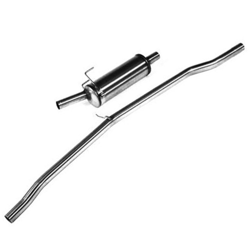 Ligne d'échappement Groupe N GT2i pour Peugeot 205 Rallye 1.3 (terminal sans détente)