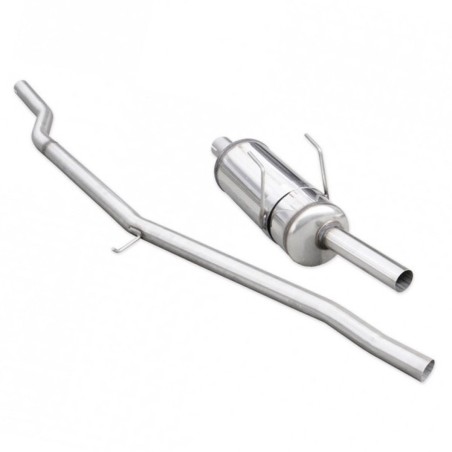 Ligne d'échappement 50mm Groupe N INOXCAR pour Peugeot 205 Rallye 1.3