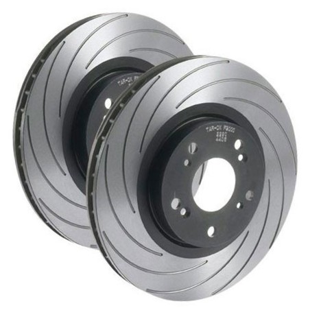 Disques de frein avant rainurés TAROX F2000 pour Renault Megane I IDE 2.0 16V / Megane 2 CC (280x24mm)