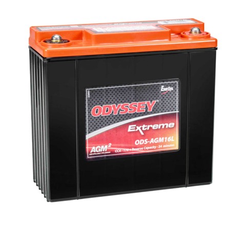 Batterie Compétition AGM Odyssey Extreme Racing PC680 pour Renault Megane 2 RS / Megane 3 RS
