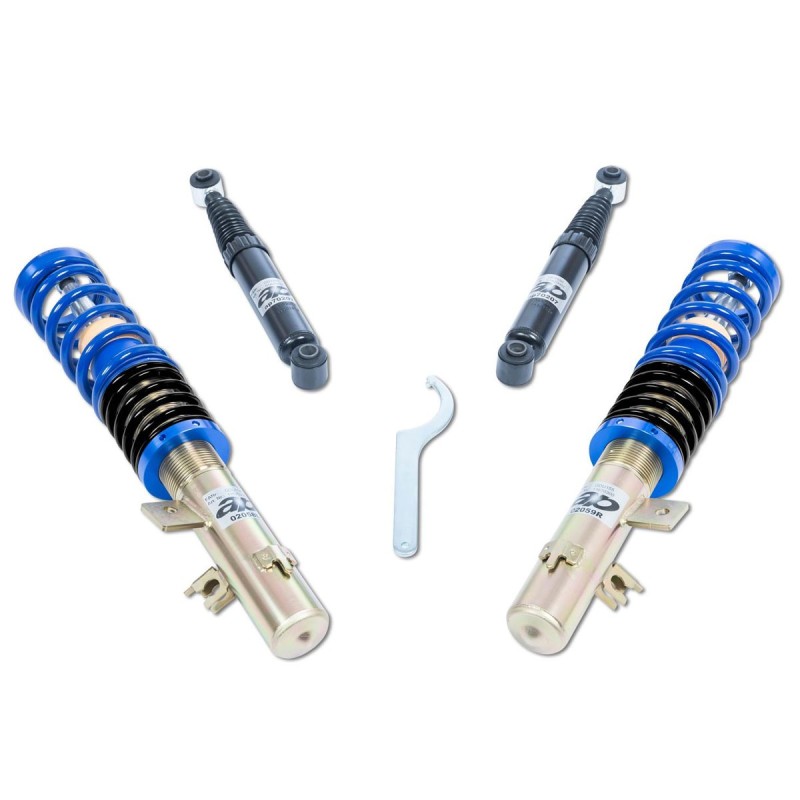 Combinés filetés AP Suspensions pour Peugeot 205 GTi / CJ / CT / CTi / XA / Rallye / GTX / XTD
