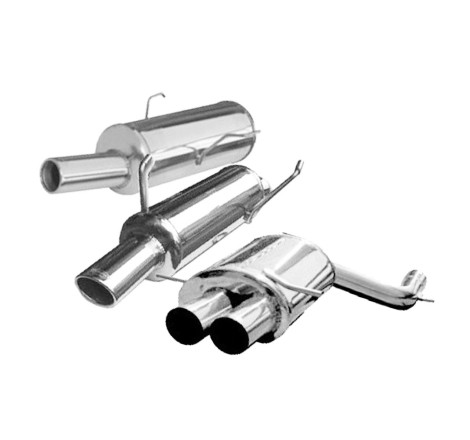 Système d'échappement Cat-Back INOXCAR pour Renault Megane 2 RS 225cv (après 2004)
