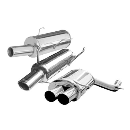 Système d'échappement Cat-Back INOXCAR pour Renault Megane 2 RS 225cv (après 2004)