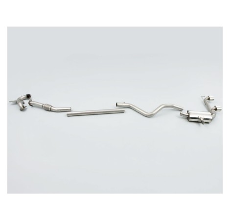 Système d'échappement turbo-back sans catalyseur MILLTEK pour Renault Megane 2 RS 225cv / F1 Team R26 / R26R
